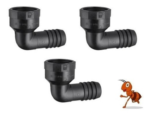 Espiga Codo H 1/2 PuLG Ips Agro - X3 Ud 0