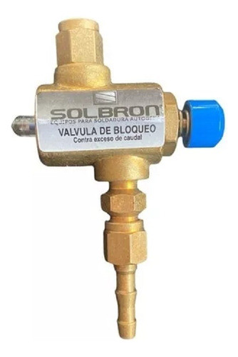 Valvula Corta Flujo Bloqueo Oxigeno - Solbron 0