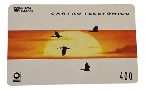 Ct128= Cartao Telebras Pantanal Novo = Desc,5,00 Ver Abaixo 0