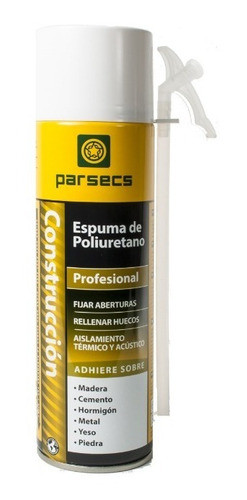 Espuma De Poliuretano Expandido 500cc. Parsecs 0