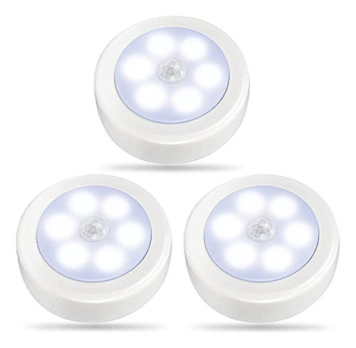 3 Paquetes De Luz Con Sensor De Movimiento Para Interiores, 0