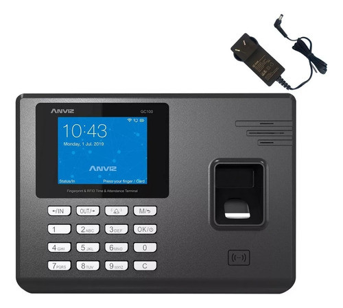 Reloj Control Asistencia Horario Personal Huella Tarjeta 0