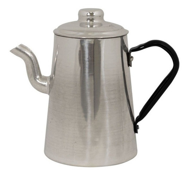 Jarra Cafetera Tapa De Aluminio Mango Negro 2 Litros 0