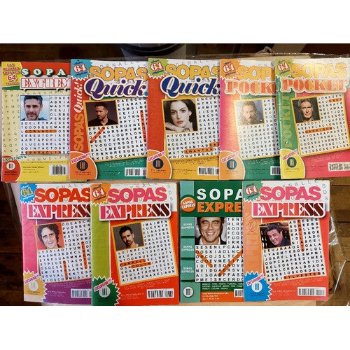 Revistas Sopas De Letras 64 Pag Origen Argentina 0