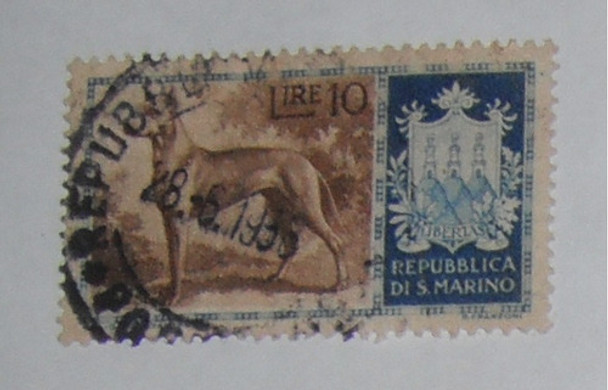 Selo Antigo San Marino   - 1936 0