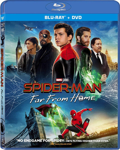 Spiderman Lejos De Casa Combo Blu-ray + Dvd Original 0