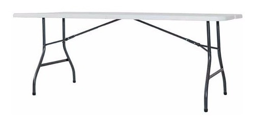 Mesa Plegable Plastica Multiusos Laury 240cm Valija Practica 0