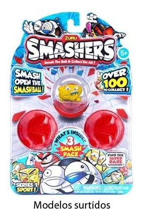 Coleccionable Smashers Pack 3 Figuras 7402 Wabro 0