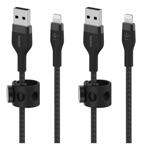 Cabo De Carregamento Belkin Boostcharge Pro Flex 2m Preto, P 0