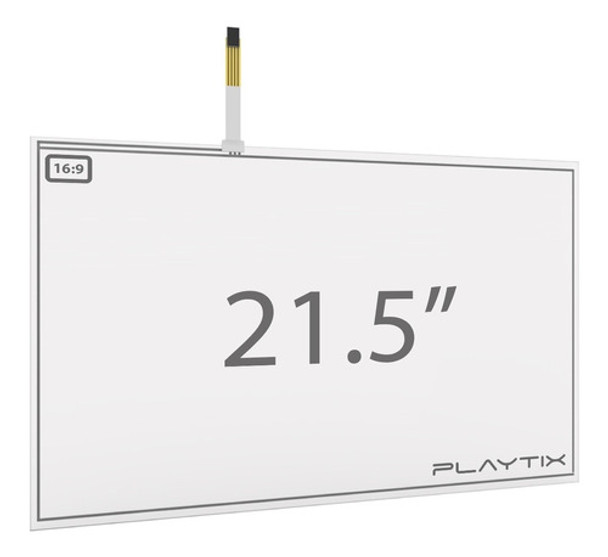 Kit Painel Touch Screen 21.5 Resistivo 4 Vias Usb Playtix 0
