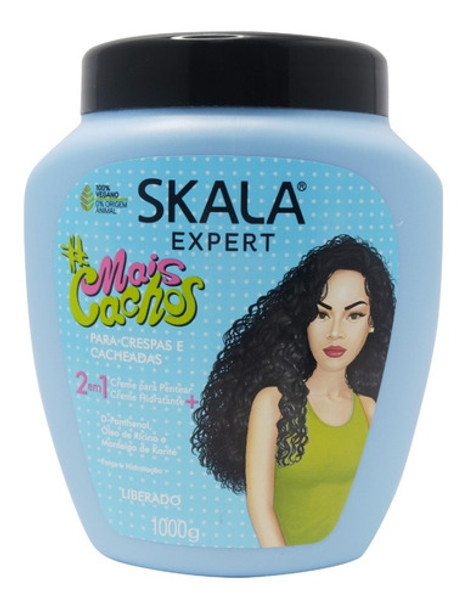 Mascara Skala Mais Cachos Divino Potao Curly Girl Vegana 2kg 1 Mascara Skala Mais Cachos Divino Potao Curly Girl Vegana 2kg 1