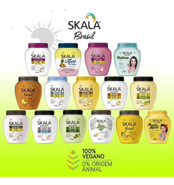 Mascara Skala Mais Cachos Divino Potao Curly Girl Vegana 2kg 3 Mascara Skala Mais Cachos Divino Potao Curly Girl Vegana 2kg 3