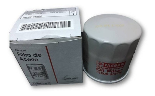 Filtro De Aceite Orig Nissan Tiida March Note Sentra X Trail 0