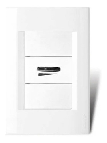 Llave De Luz Kalop Variador Ventilador Completo Color Blanco 0