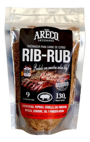Sazonador Rib- Rub X 130 Gr- Areco 0
