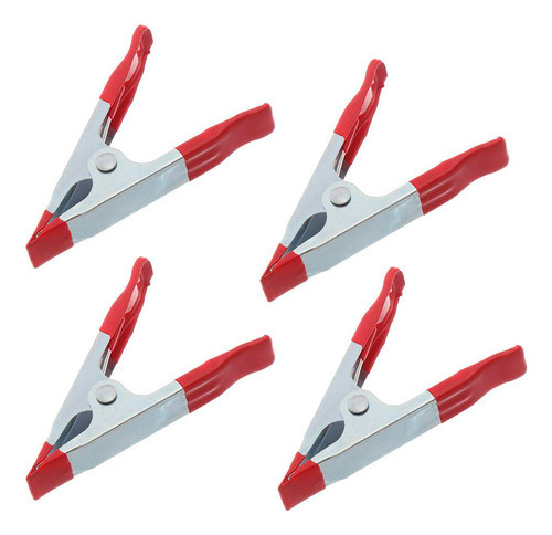 Pinza Cocodrilo 4 4 Piezas Kit Prensa Rapidas Power+plus 0