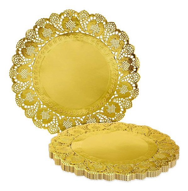 Juvale 120 Pack Manteles Individuales De Papel Redondo Para 0