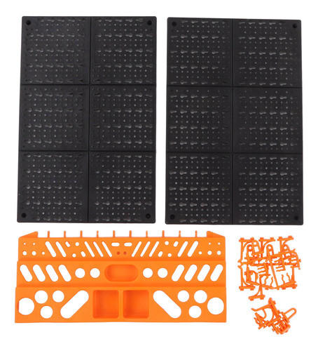 Organizador De Parede De Ferramentas Montado Em Pegboard Abs 0