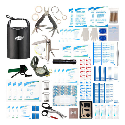Well-strong Kit De Primeros Auxilios De Supervivencia Imper. 0