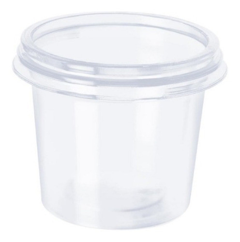 50un Pote Descartável Redondo Freezer Microondas 140ml 0