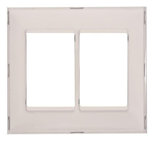 Placa 3 + 3 Postos 4x4  Kristall Pial Legrand 0