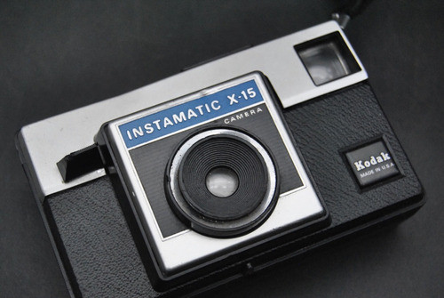 Antigua Cámara De Fotos Kodak Instamatic X15 Vintage Vieja 0