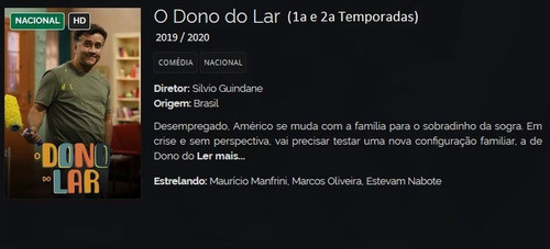 O Dono Do Lar (série De Tv) 0