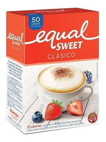 5un Equalsweet Clasico 50 Sobres 0