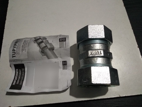 Acople Rápido Galvanizado De 1-1/2  Tupy 0