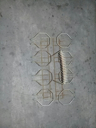 Porta Vasos Antiguo De Metal 0