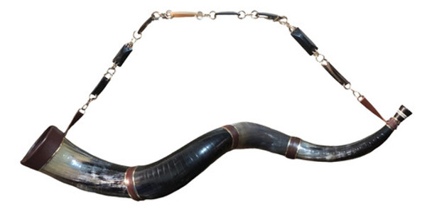 Berrante Profissional Luxo Alça De Chifre E Argolas 1 Metro 0