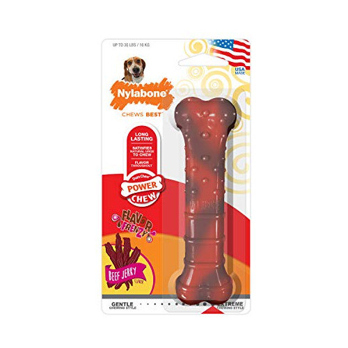 Nylabone Sabor Frenesí Poder Masticar Perro De Juguete 0