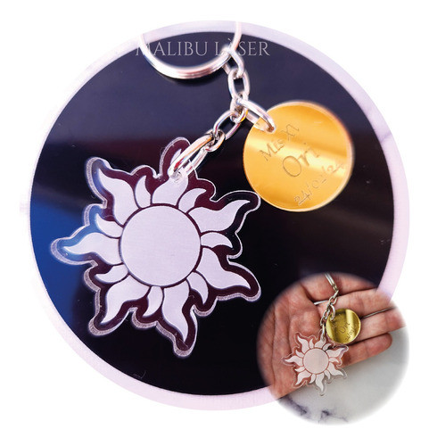 30 Llaveros Rapunzel Sol Fiesta Souvenir 0