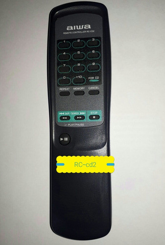 Controle Remoto Rc-cd2 Som  Aiwa 0