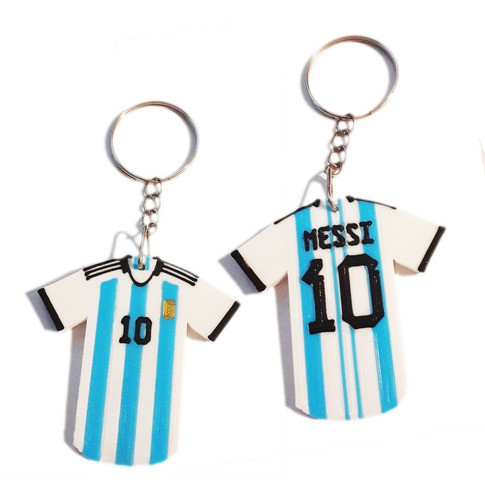 30 Llaveros Del Mundial - Camiseta Fútbol Qatar 2022 0