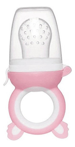 Chupeta Alimentadora Porta Fruta Coala Rosa Buba 0
