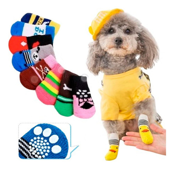 Set X2 Medias Con Antideslizantes Para Mascotas Talle M 0 Set X2 Medias Con Antideslizantes Para Mascotas Talle M 0
