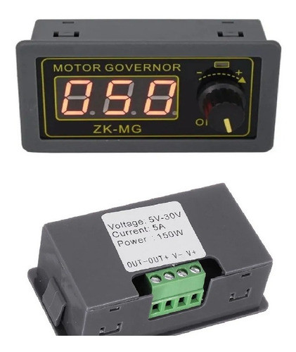 Controlador De Velocidade Pwm 5 A 30 Vdc 5a Zkmg 0