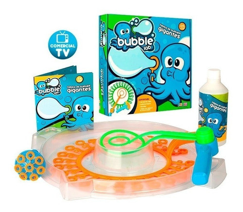 Bubble Lab Burbujero Grande Fabrica Burbujas Original Oferta 0