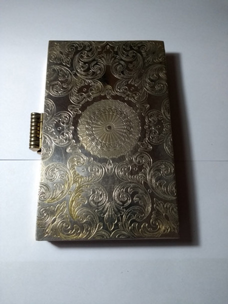 Estuche De Maquillaje Metálico Antigüedad 0