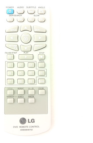Controle Remoto Dvd LG Modelo Akb30648702 0