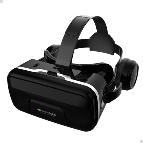 Óculos Realidade Virtual Vr Bluetooth Shinecon 3d Controle 0
