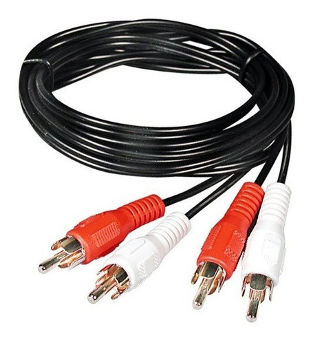 Cable Audio Rca 2x2 M/m 1,8 M Nisuta Crca 0