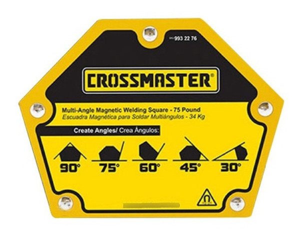 Escuadra Magnetica Para Soldar 34 Kg Crossmaster 9932276 0