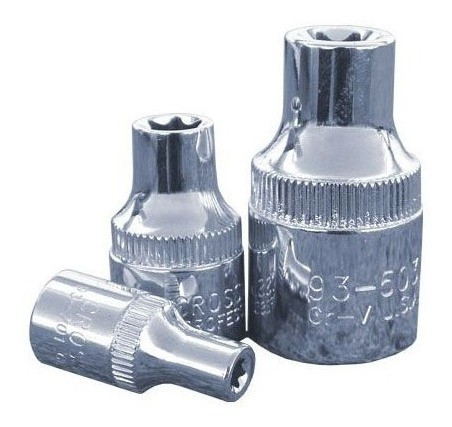 Bocallave Torx Encastre 3/8 E6 Crossmaster 0