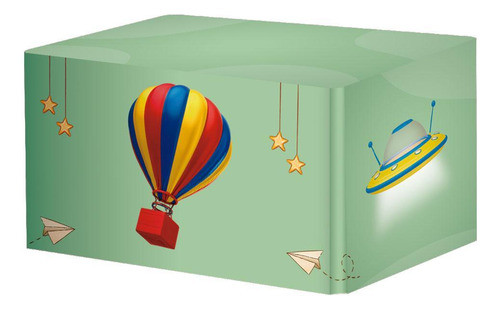 Capa Mesa Dia Das Crianças Em Tecido Sublimado Veste Fácil 0