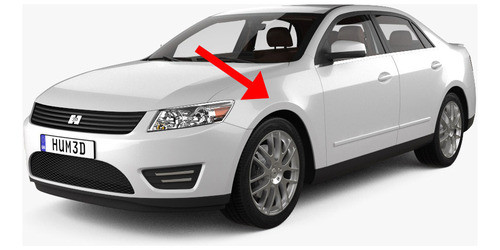 Guardabarro Derecho Gm Chevrolet Cobalt 13-13 0