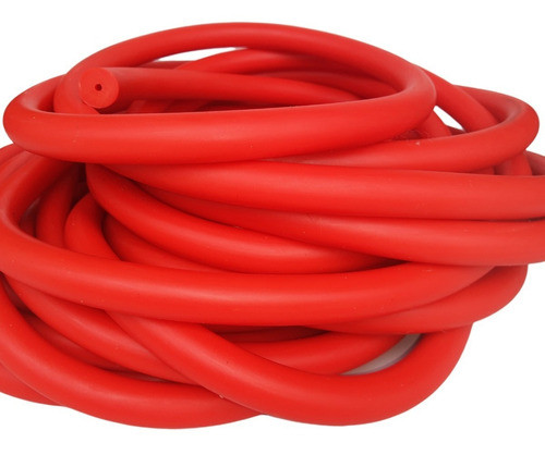 2 De 48cm Elástico Borracha 17mm Salvimar Vermelho S400 0