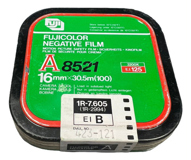 Fujicolor Film Negativo A8521 16mmx30.5 (100) Nuevo 0