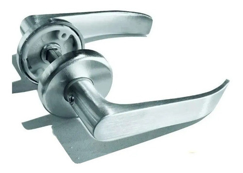 Manija Picaporte Nova Voiz Acerada Doble Balancin Aluminio 0